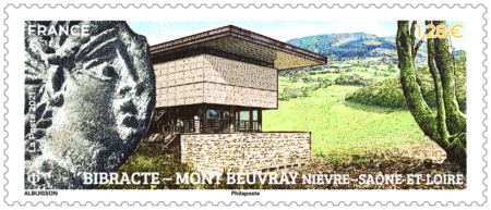 Timbre Bibracte - Mont Beuvray