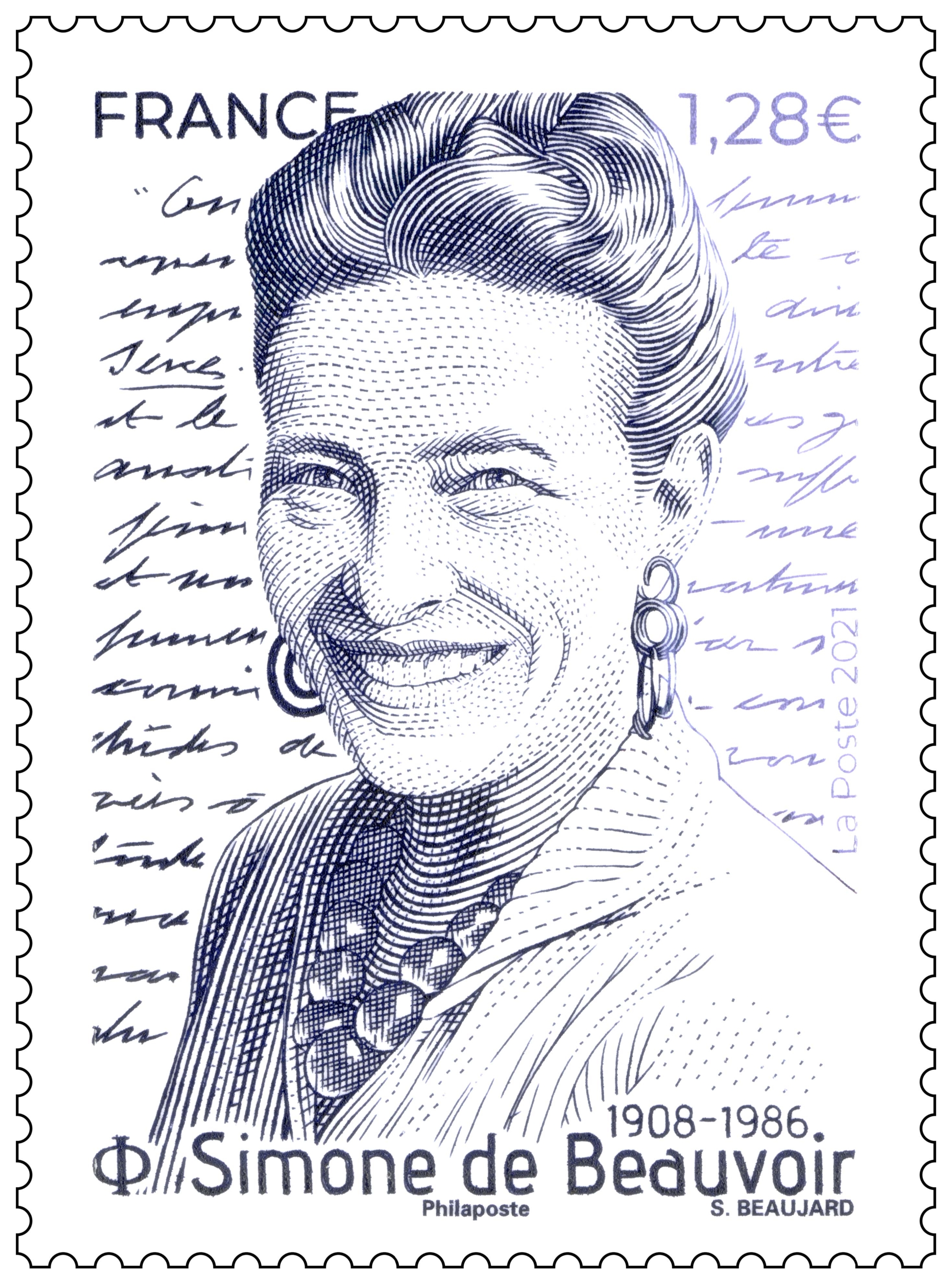 Simone de Beauvoir  1908 - 1986