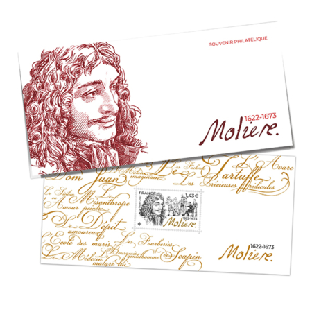 Souvenir philatélique Molière