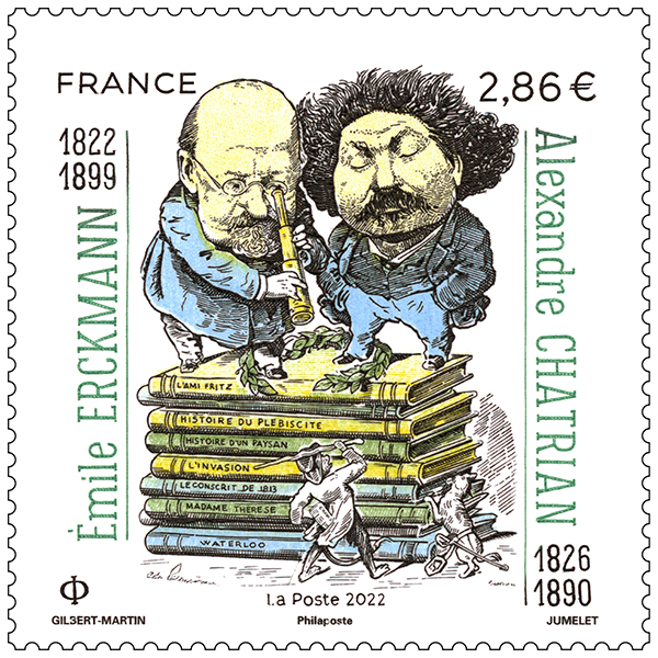Émile ERCKMANN 1822-1899 & Alexandre CHATRIAN 1826-1890