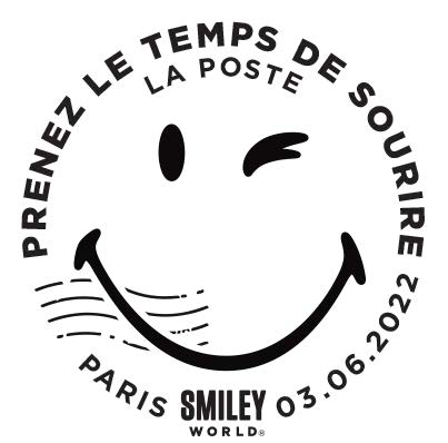 Timbre à date Smiley