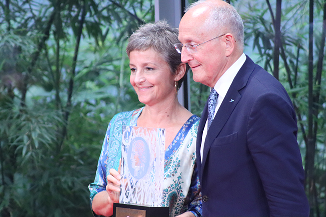 Election du timbre - prix spéciale taille douce