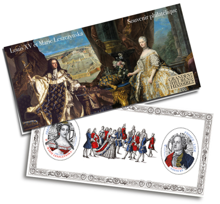 Souvenir philatélique Les Grandes Heures de l'Histoire 2022