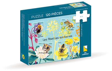 Puzzle abeilles solitaires