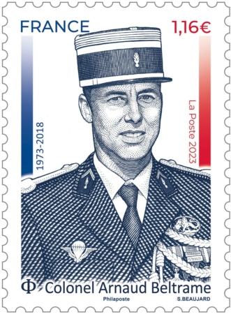 PROV timbre Arnaud Beltrame