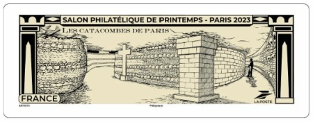 Pack Lisa Salon Philatélique de Printemps – Paris 2023 - Les Catacombes De Paris