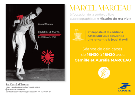 affiche dédicaces Marceau
