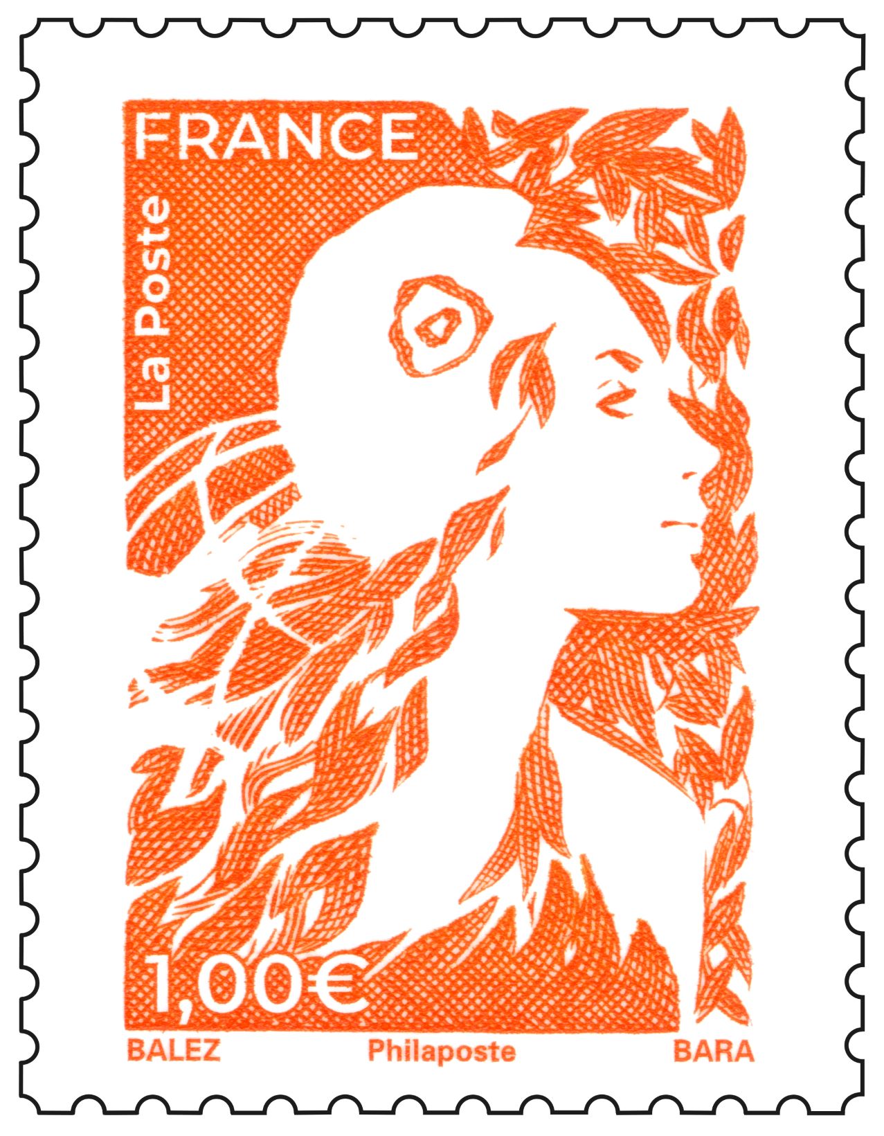 Marianne Orange 1 Euro