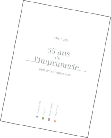 pochette collectors 55 ans imprimerie
