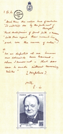 Souvenir Churchill texte