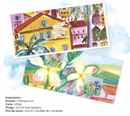 carte souvenir coeur fragonard