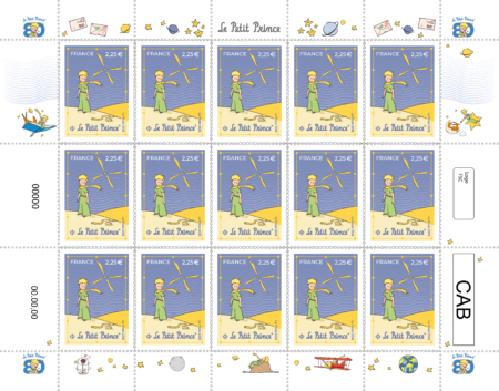 feuille Le Petit Prince