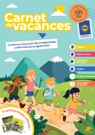 carnet de vacances CE1 vers CE2