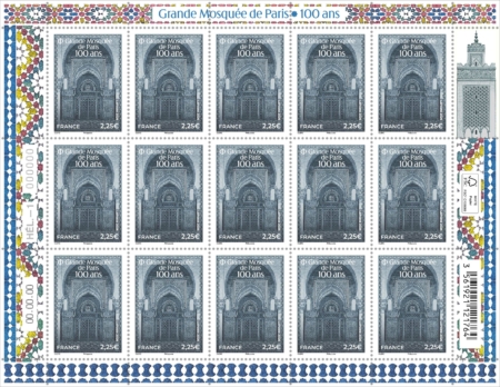 feuille grande mosquée paris 100 ans